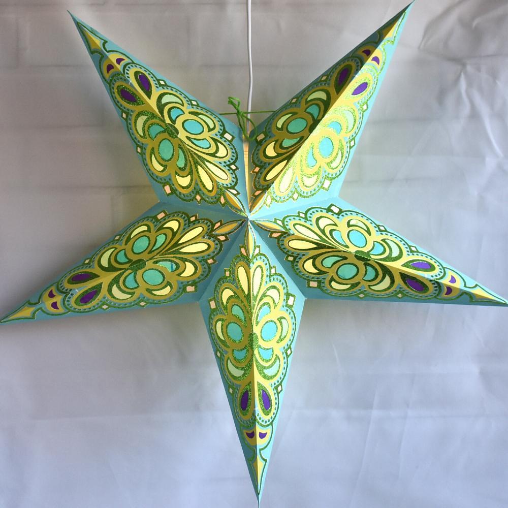 Green Star Lantern Lamps