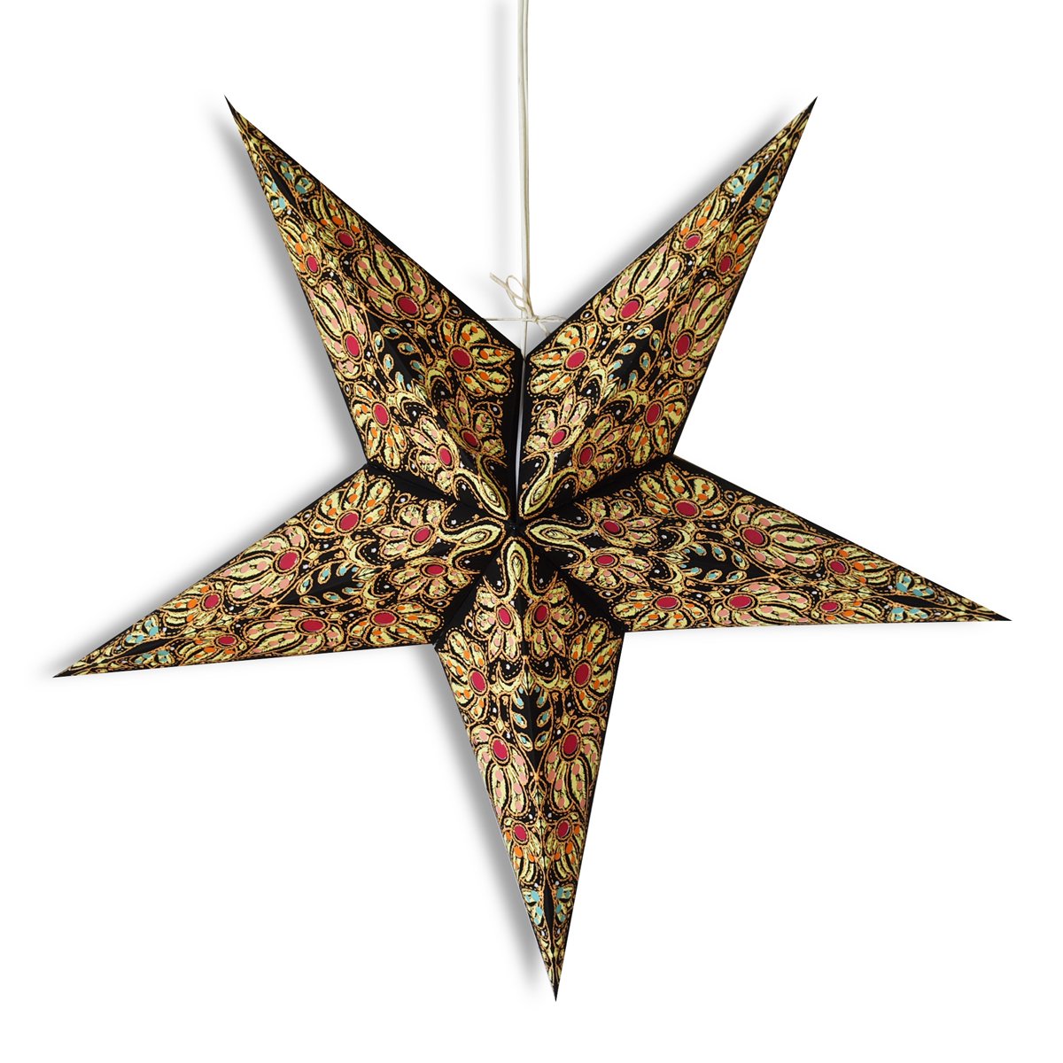 Pattern 5 Point Star Lantern Lamps