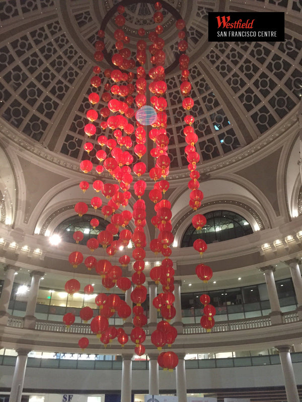 10&quot; Red Traditional Nylon Chinese Lantern w/Tassel - PaperLanternStore.com - Paper Lanterns, Decor, Party Lights &amp; More