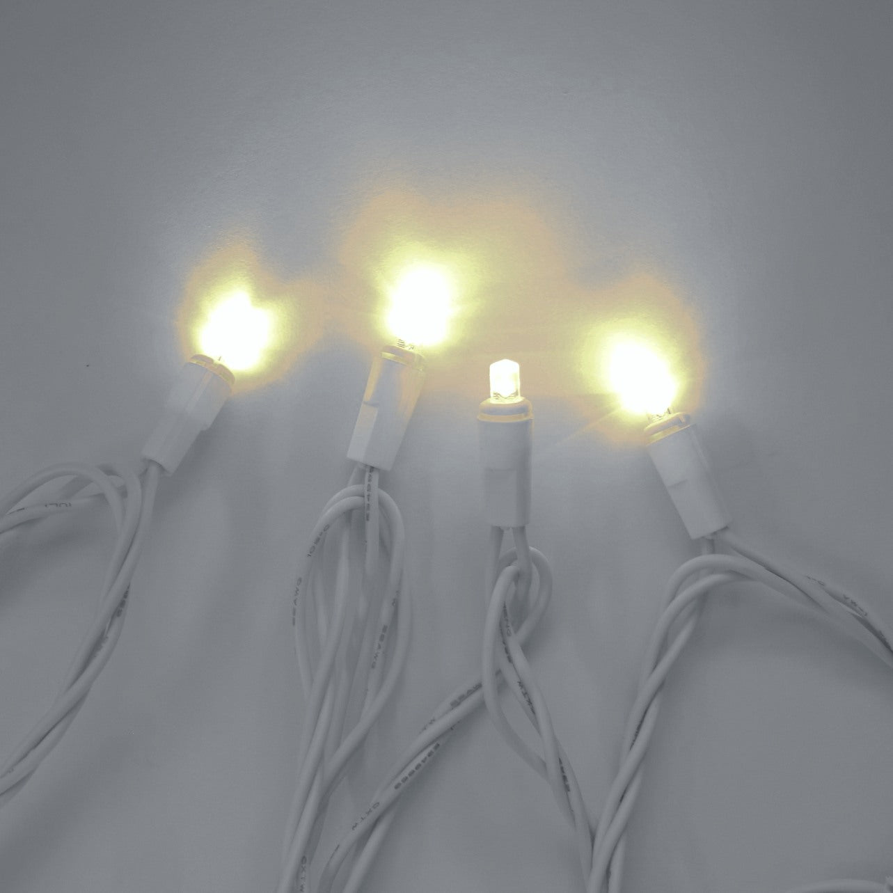 10 Indoor LED Mini String Lights, 8.35 FT White Cord